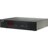 Dynavox HiFi-Netzfilter X7000B, prise multiple avec 6 emplacements, avec lampe de contrôle LED pour la position de phase correcte et écran, noir