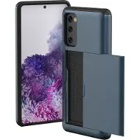 IMoshion Coque arrière avec porte-cartes Samsung Galaxy S20 FE - Bleu foncé