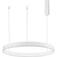 Nova Luce Suspension Motif blanc Ø 80cm 2700-6500K