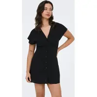 ONLY Robe-chemise 'ONLNova' noir