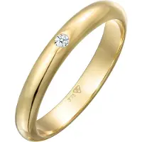 Elli DIAMONDS Bague or / transparent