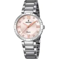 Festina Montre à affichage analogique '- Watch MADEMOISELLE - Quartz watch movement - Watch case width: 32.5 mm' or rose