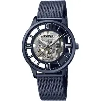 Festina Montre à affichage analogique bleu