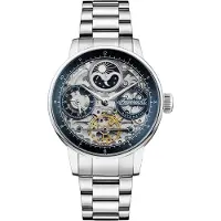 Ingersoll Montre à affichage analogique bleu / or / noir / argent
