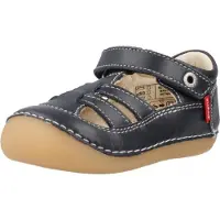 Kickers Sandales plates SUSHY filles - Marron - 23