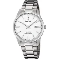 Festina Montre dateur ACERO CLASICO Silver