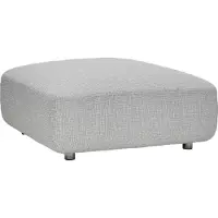 House Doctor Pouf Feel 1 blanc cassé