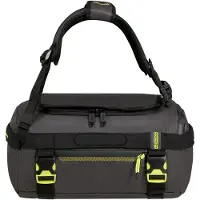 American Tourister sac de voyage sac à dos Urban Track Duffle / Backpack Coated 31L Black / Lime noir