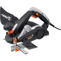 Meister Meistercraft MEH900-2 Rabot électrique, 900 watts, 3 mm de profondeur de coupe, aspiration de la poussière