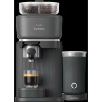 Philips Baristina Bean Swap BAR320/60 Noir + Mousseur à Lait