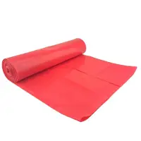 Meva Sacs poubelles épais 50 micr. rouleau lourd 25pcs. - rouge 120L