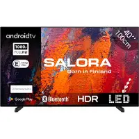 Salora 40FA550 (40", LED, Full HD), TV, Noir