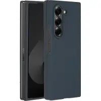 Accezz Coque Liquid Silicone Samsung Galaxy Z Fold 6 - Bleu foncé
