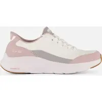 SKECHERS Slip-Ins: Cozy Fit Knotted Bungee Sneakers Laag - Wit - Maat 37