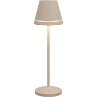 Leonardo VENEZIA Akku-Tischlampe Sand 1,8W steuerbare Lichtfarbe IP54 76064