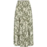 Cloud5ive Jupe olive / blanc cassé