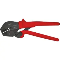 Knipex Pince à sertir à deux mains pour cosses et connecteurs isolés, capacité 0,5-6,0mm² 97 52 09