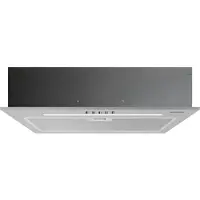 Inventum AKI6005RVS - Hotte aspirante encastrable - 60 cm - 325 m3/h - 3 positions - Acier inoxydable, Hotte aspirante, Argent