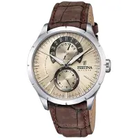 Festina Montre à affichage analogique crème