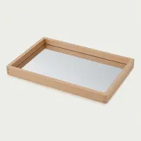 TickiT Plateau miroir en bois Jouet éducatif avec miroir
