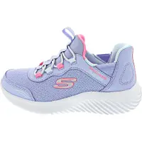 SKECHERS Bounder Simple Cute Trainers Violet EU 28 Enfants