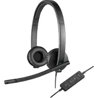Logitech H570e Stereo USB-A Casque de Bureau