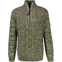 Lerros Pull-over gris / vert