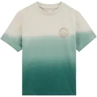 We fashion T-Shirt crème / émeraude