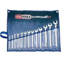 Ks Tools CHROMEplus Jeu de clés mixtes coudées 13 pces - 518.0643