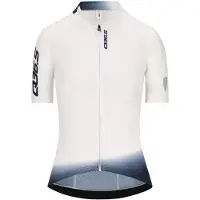 Q36.5 Gregarius Pro Collar Fade Signature Short Sleeve Jersey Blanc L Femme