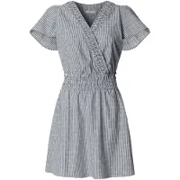 Pepe Jeans Robe 'Cinsy' bleu foncé / blanc