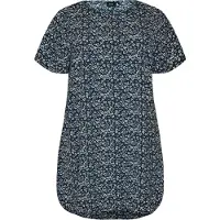 Zizzi Robe 'Caanni' bleu marine / olive / blanc