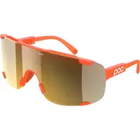POC Devour Mid Sunglasses Orange Clarity Road/Partly Sunny Gold/CAT2