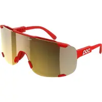 POC Devour Mid, lunettes de soleil, prismane red
