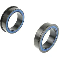ABI Enduro Bearings Bk-7018 Press In Flanged Double Row Bb86/92 To Bb30 Bottom Bracket Argenté 68/73 mm