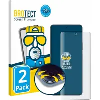 BROTECT Full-Screen Protection Mat (2 pcs, Huawei P60 Pro), Téléphone portable : film de protection, Transparent