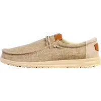 Elong Chaussure basse 'Niedriger Mokassin mit Schnürung' beige chiné
