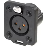 Neutrik - Connecteur Châssis Xlr à 3 Pôles - Femelle - Heavy Duty - True Outdoor Protected (top)