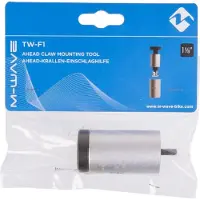 M-Wave Tw-f1 Outil d'insertion du cône de direction Argent 1 1/8'' Argent 1 1/8