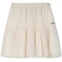 Michael Kors pour fille. R30562 Jupe à volants beige (14Y= 156cm), Casuel, Polyester, mode enfantine