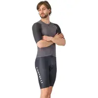 Castelli Ensemble de sous-vêtement de course Free Aero Race, couleur gris, taille L, pour homme