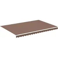 vidaXL Tissu de store brun 4,5x3 m