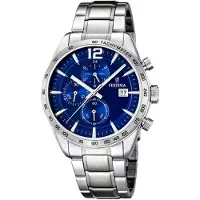 Festina Montre à affichage analogique 'TIMELESS' bleu