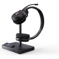 Yealink WH62 Dual Teams System de personal audio conferencing Wireless Headset Office/Centre de calling MicroUSB Base de charging Black
