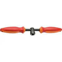 Unior Handle For Thread Taps Orange