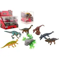 Sombo 8-teiliges Dino-Set im Stapelwrfel, Dis
