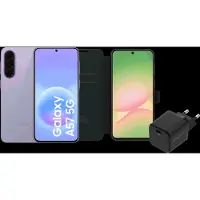 Samsung Galaxy A57 128 Go Mauve 5G + Pack d'Accessoires de Base