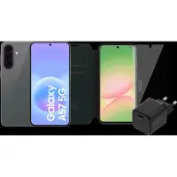 Samsung Galaxy A57 256 Go Gris 5G + Pack d'Accessoires Complet