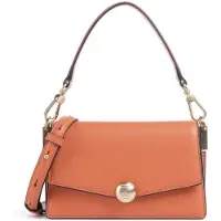 Lacoste Cuir sac à épaule bandoulière Tennis Bliss Flap Crossover Bag Blossom abricot
