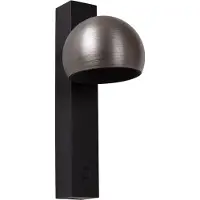 Lucide Lampe murale de conception Esfera Métal brossé